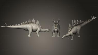 3D model Stegosaurus (1) (STL)